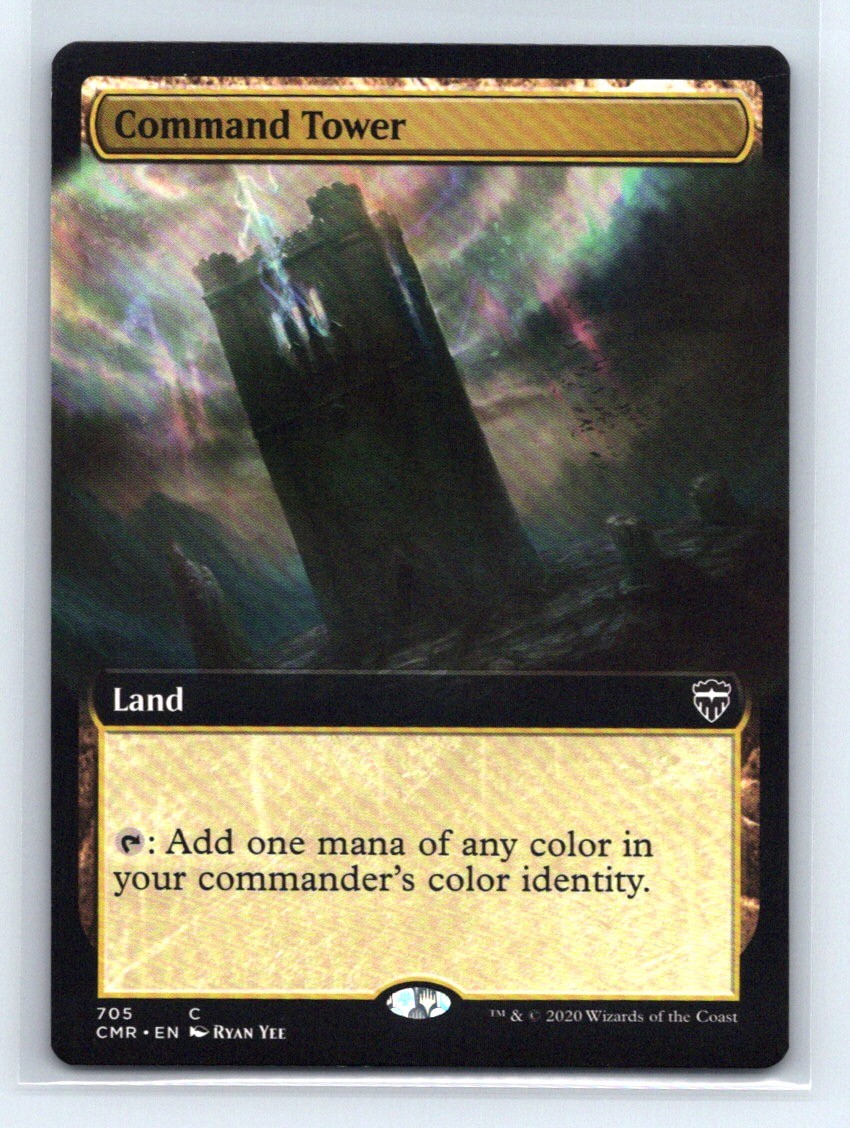 Command Tower (Extended Art) #705 Commander Legends Magic The Gathering MTG - NM
