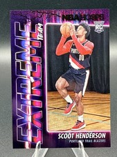 2023-24 Panini NBA Hoops Scoot Henderson Extreme Team RC Portland Trailblazers