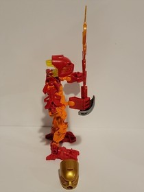 100% Complete & Retired Lego Bionicle Stars: Tahu (7116) w/ Instruction Manual 