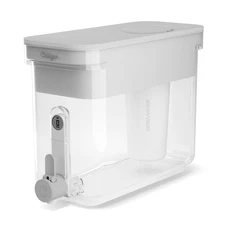 with ZeroWater Technology 32-Cup Water Filter Dispenser – Includes 5-Stage Ad...