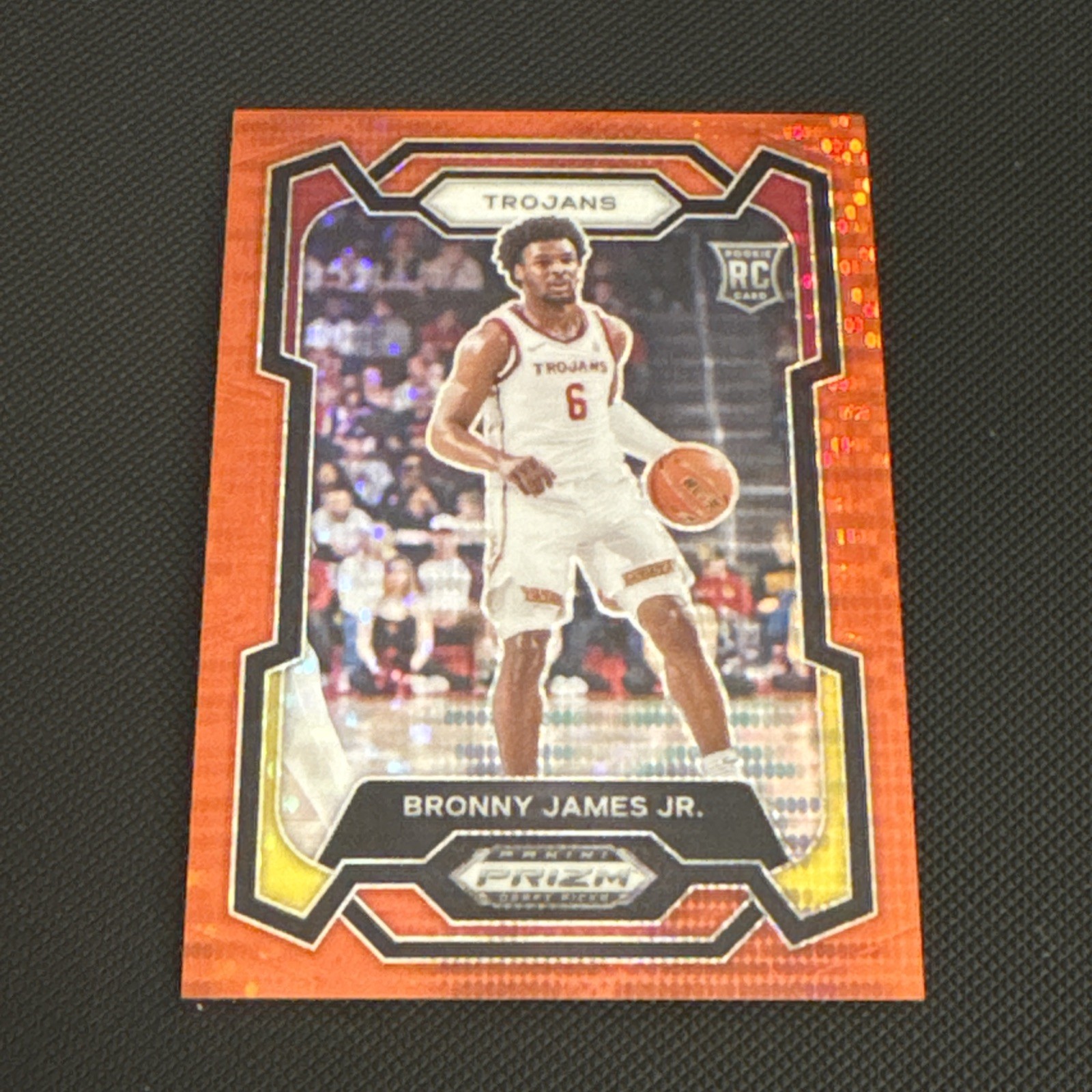 BRONNY JAMES 2024 Panini Prizm Draft Picks - #86 Red Pulsar Prizm /299