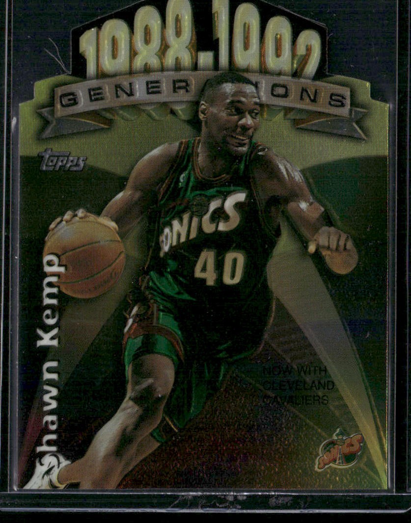 Shawn Kemp #G13 (Basketball Cards 1997 Topps Generations) — is it worth grading?