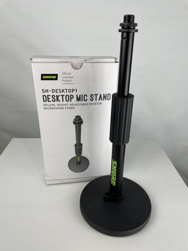 Open Box Shure by Gator SH-DESKTOP1 Round Base Desktop Microphone Stand