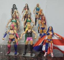 WWE Mattel Lot of 12 Divas Elite Basic Ue Action Figures bella, trish, Asuka etc