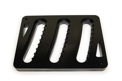 Wehrs Machine WM282TS Triple Slot Weld-On Frame Mount Panhard Bar Bracket