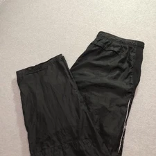 Layer 8 Track Pants Men's L Dark Athleisure Gymwear Workout Running Lounge Black