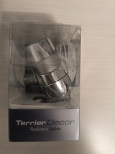 Terrier Decorative Angled TVR and Lockshield Chrome 15mm