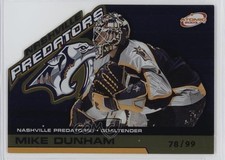 2002-03 Pacific Atomic Gold /99 Mike Dunham #59 01qm