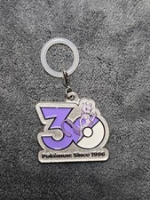 🎊Nuevo Mewtwo Pokemon 30 Aniversario Metal Dije Mascota - Solo Mewtwo