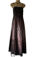 Vtg Blondie Nites Beaded Y2K Whimsical Fairy Whimsy Goth Dress Sz 7 Prom Hoco