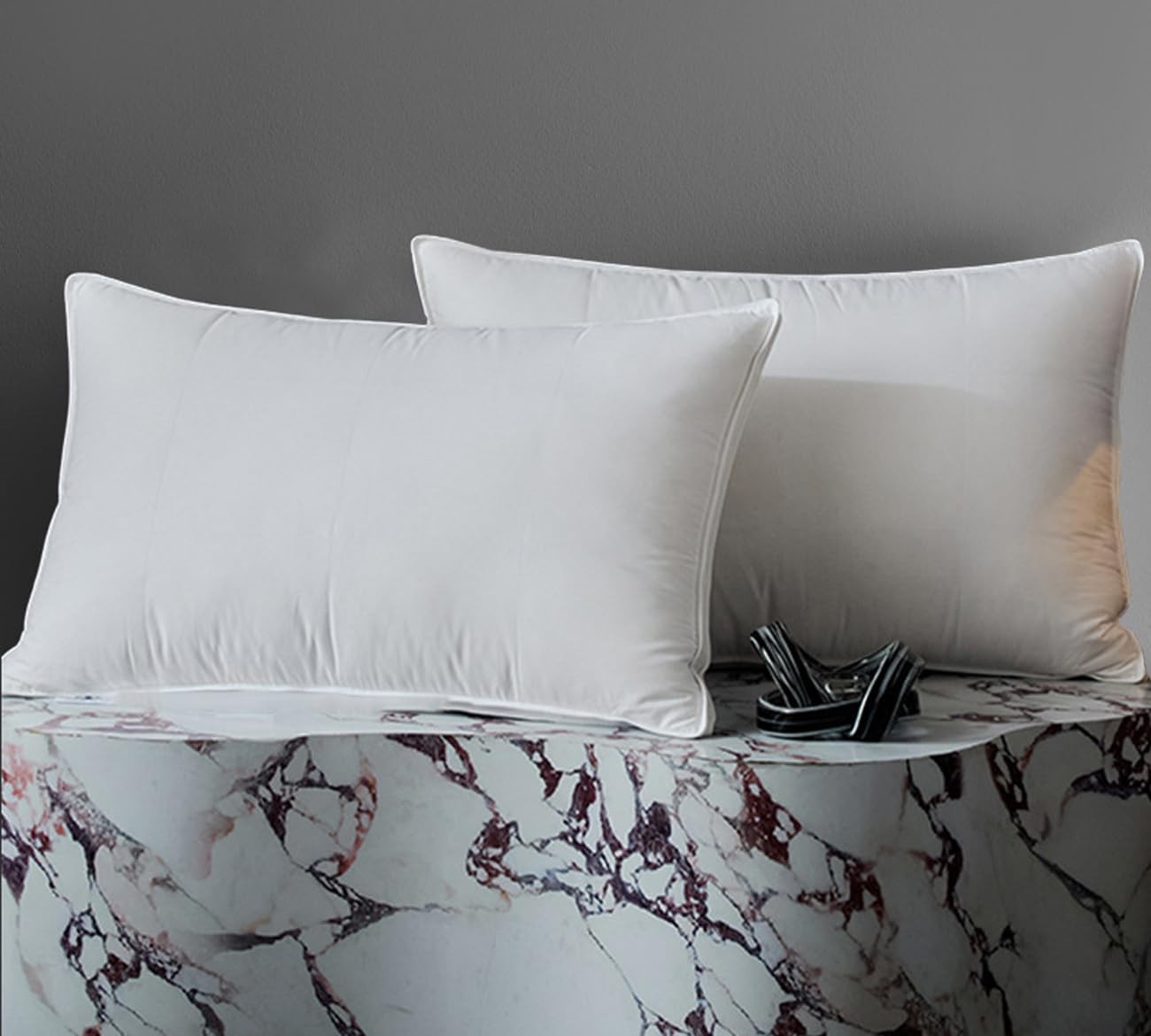 Bed Pillows, Soft Pillow for Sleeping, Premium Goose Down Pi