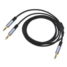 TRS 3.5mm Double Male to Male Adapter Cord Nylon Housing for Electronic Devices