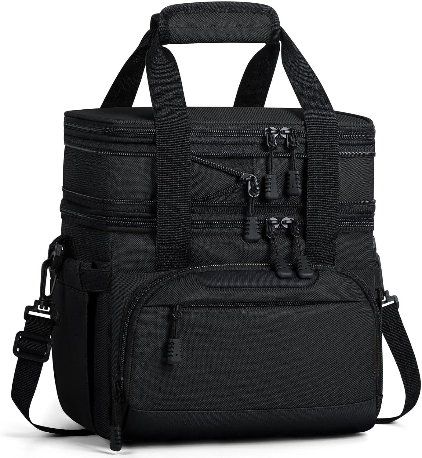 For Men/women Dual-compartment Insulated Lunch Bag