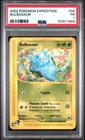 2002 POKEMON EXPEDITION #94 BULBASAUR PSA 1