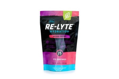 Hydration Electrolyte Powder 175 Servings Mixed Berry Bulk Pouch Re Lyte