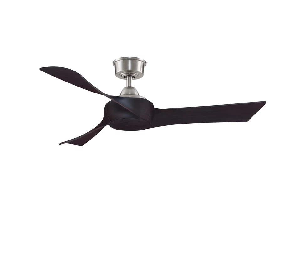 Fanimation Wrap Custom Indoor Ceiling Fan in Brushed Nickel- MOTOR ONLY - Image 4 of 4