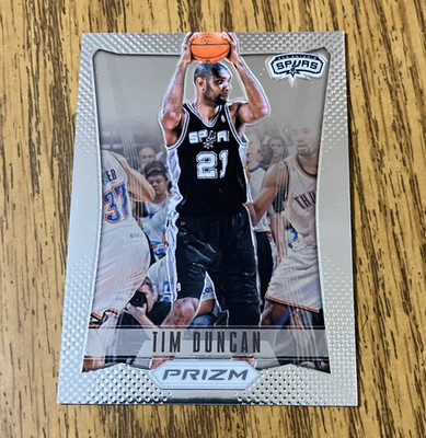2012-13 Panini Prizm Tim Duncan #101 San Antonio Spurs Base Set