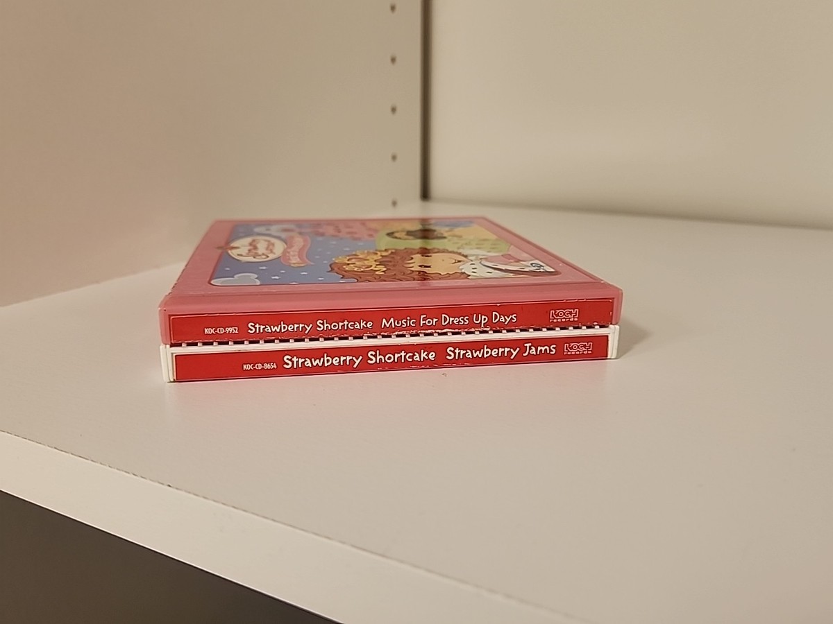 Strawberry Shortcake CDs x2 Strawberry Jams 2003 & Music For Dress