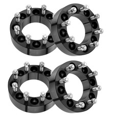 4pcs 8x6.5 To 8x6.5 Wheel Spacers 2 M14x1.5 126.15mm For Chevy Silverado Ram 4pcs 8x6.5 To 8x6.5 Wheel Spacers 2 M14x1.5 126.15mm For Chevy Silverado Ram