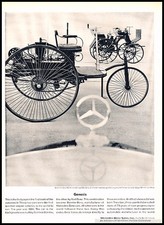 1961 1962 Mercedes Benz Genesis Vintage Advertisement Print Art Car Ad J274