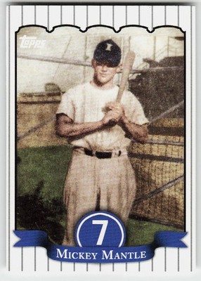2007 Topps Updates & Highlights #MMLB-2 Mickey Mantle BASEBALL New York Yankees