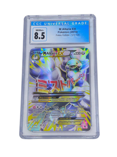 M Altaria-EX graded CGC 8.5 for sale on eBay