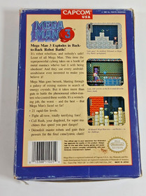 Mega Man 3 Nintendo NES USA NTSC Capcom Original Cartridge getestet + H&uuml;lle