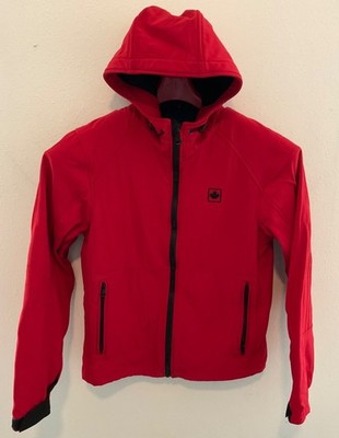McNeal Red Hooded Jacket Size M For Men