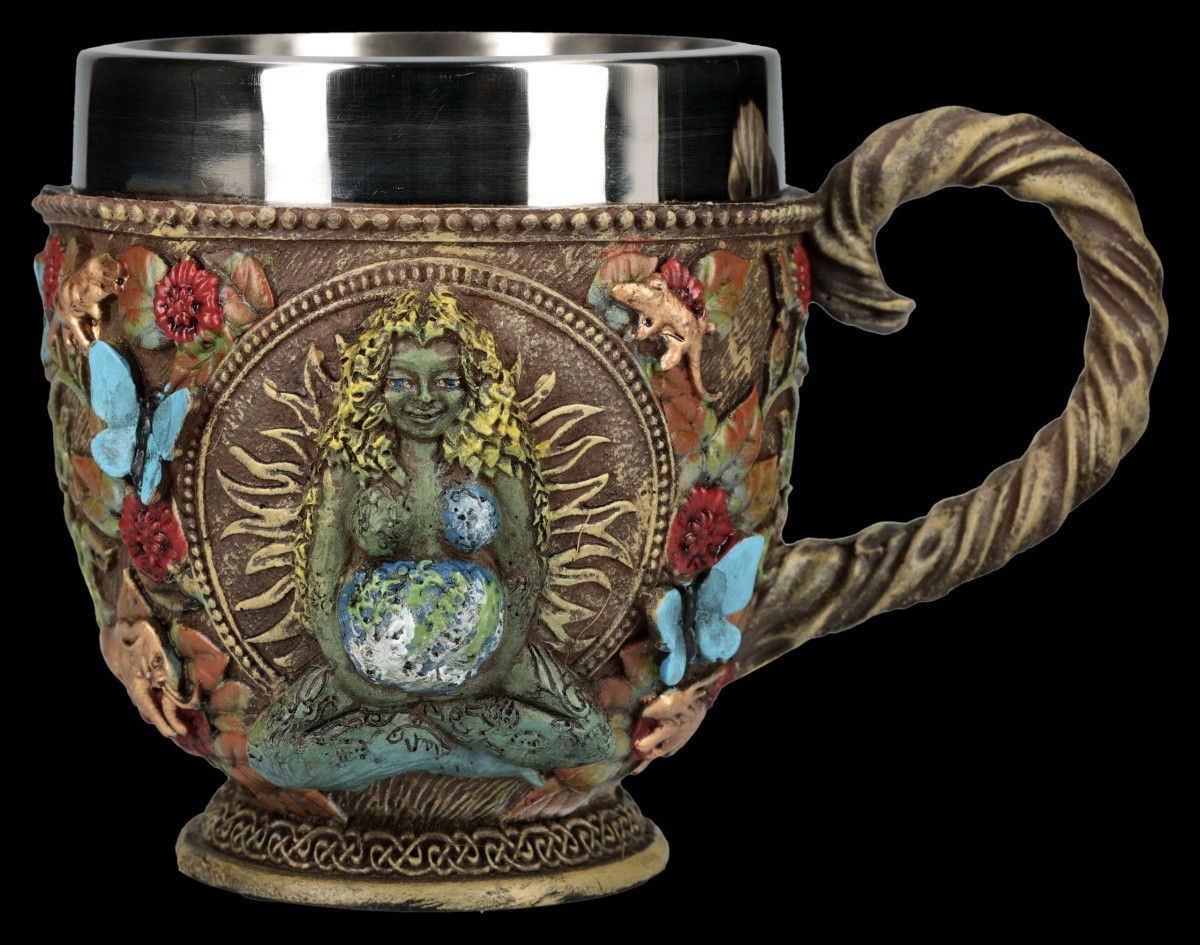 Taza de Té Gaia - Diosa La Tierra Y Vida - Mágica Regalo Café Decoración