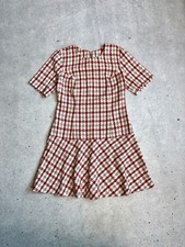 Archive Authentic Chanel Check Knit Barbie Mini Dress