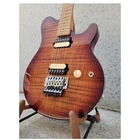 Ernie Ball Music Man Axis Electric Guitar - Roasted Amber Flame
