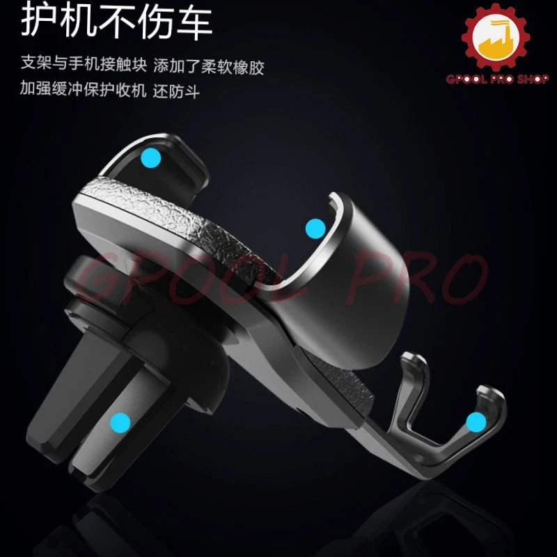 Gravity Car Air Vent Mount Cradle Holder Stand For Mobile Phone GPS Universal - Image 3 of 4