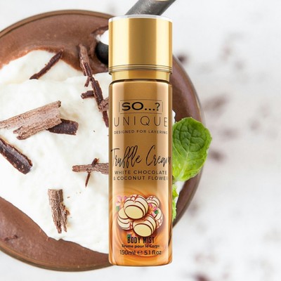So ? Unique Damen Vegan Truffle Cream Duftendes Körpernebel, Bodyspray 150 ml
