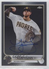2022 Topps Chrome Veteran Joe Musgrove #CVA-JMU Auto z7j