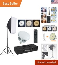 19.7"X27.5" Softbox Set with Remote Control - Perfect for Photography Studios
