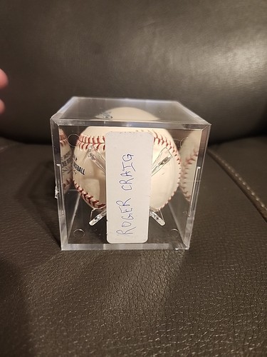 Roger Craig REAL hand SIGNED Baseball Autographed MLB San Fransico Giants - Picture 5 of 6