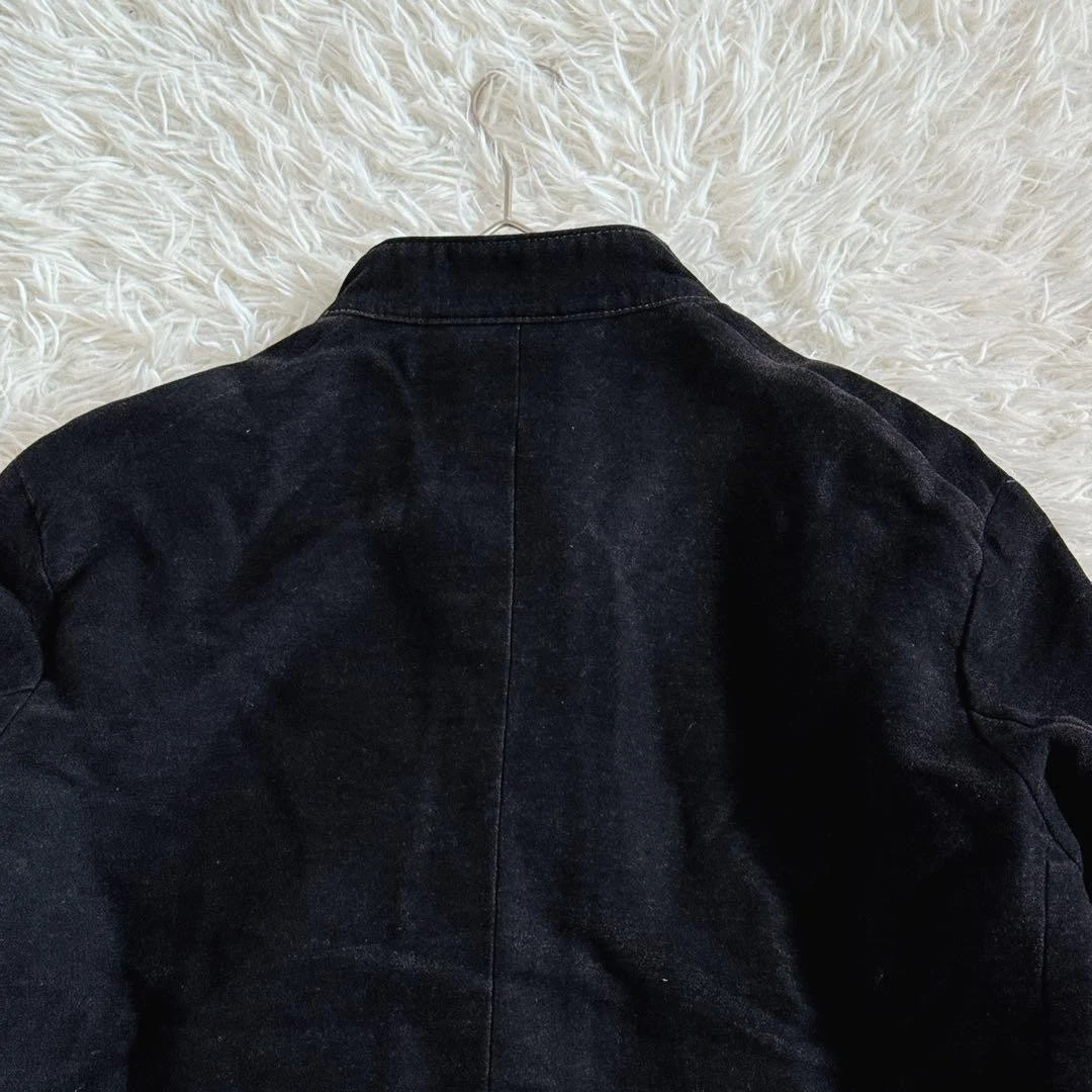 45R 45rpm Mole 908ALL Coverall Jacket Black Cotton Stand Collar Size 2 M Japan - product detail image 11