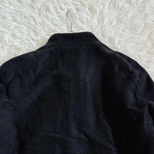 45R 45rpm Mole 908ALL Coverall Jacket Black Cotton Stand Collar Size 2 M Japan image 11