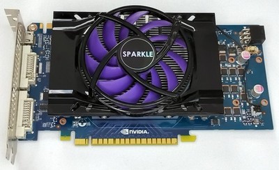 PCIe Grafikkarte Sparkle, GeForce GTS 450, 1 GB GDDR5, DVI Mini-HDMI, gebraucht