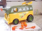 VTG 1989 TEENAGE MUTANT NINJA TURTLES PARTY WAGON TMNT NEAR COMPLETE #4