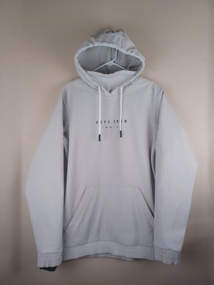 Dope Snow Ski Hoodie Mens Medium FW21 Yeti Gray Snowboard Jacket 