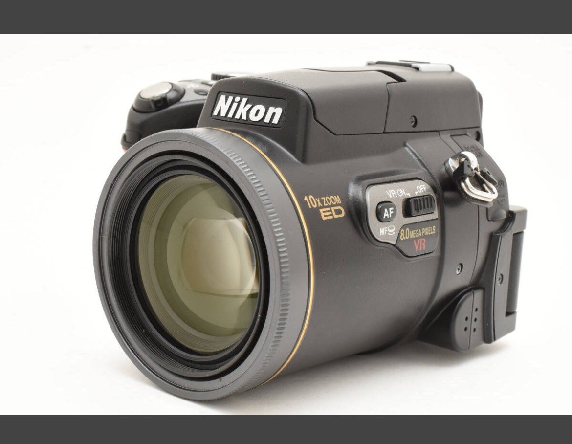 Nikon Coolpix 8800 E8800 VR 8MP Digital Camera, Black | eBay