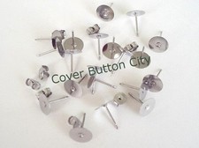 Surgical Stainless Steel Earring Post and Back - 10.4mm Long - CHOOSE Size/Qty