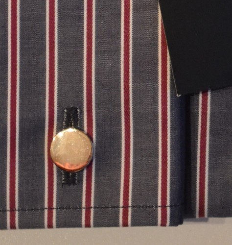 NWT Boss Hugo Boss Black Label Sharp Fit French Cuffs Dress Shirt Sz 15.5 34/35 - Picture 5 of 7