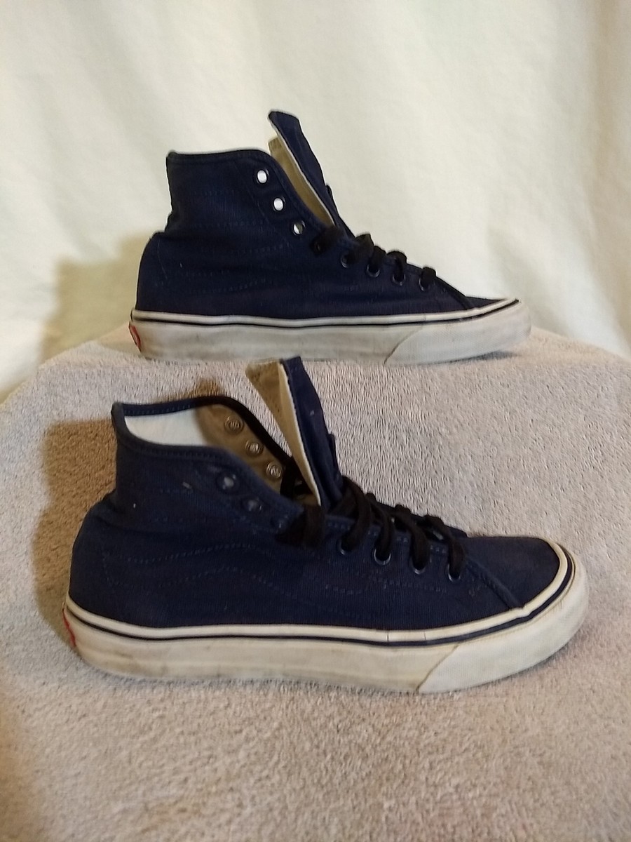 VANS Unisex SK8-Hi Decon Blue Sneakers (TC6D) Sneakers, Size: 6/M