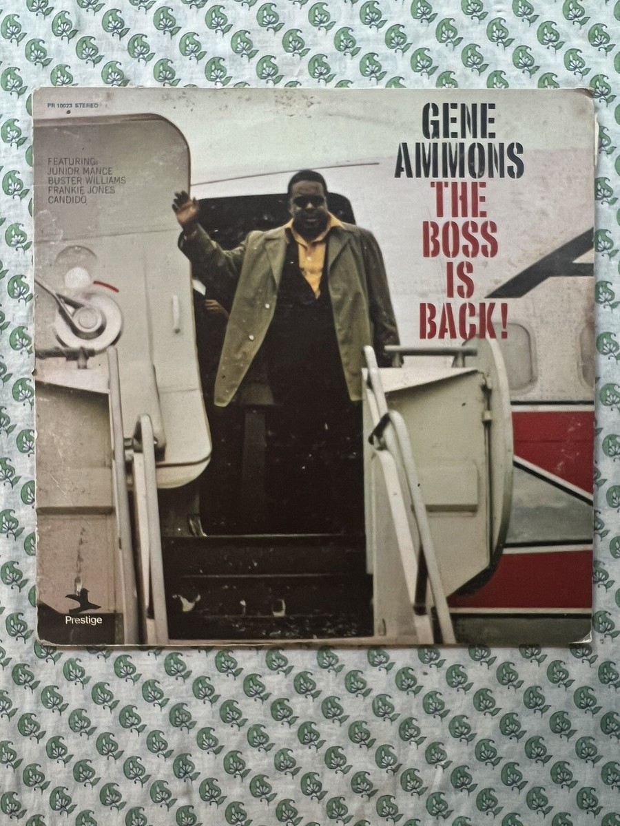 Gene Ammons / the Boss is Back ! 【LP】 Gene Ammons: The Boss Is Back Lp FACTORY SEALED!! | eBay