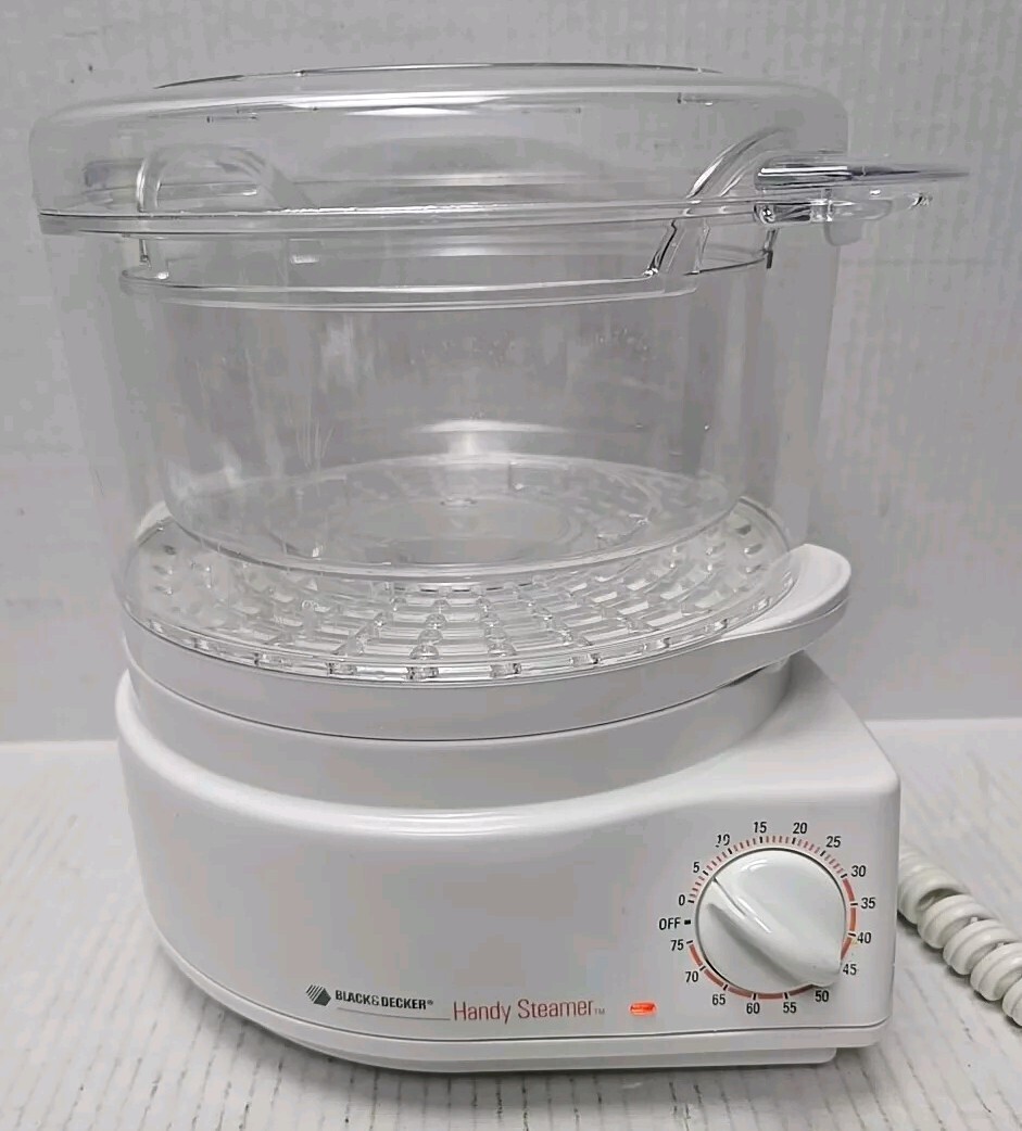 Black & Decker Handy Steamer Vegetable Steamer Rice Cooker HS80 Type 4