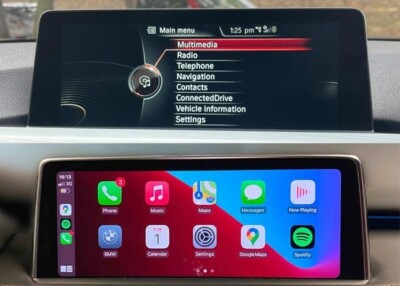 BMW EVO iDrive 4 to iDrive 6 Flash + Apple CarPlay Fullscreen 2016 F30 F80 F82