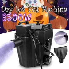 Dry Ice Fog Machine 3500W Low Lying Fog Machine Stage Party Effect Wedding Event