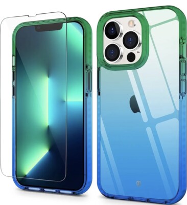SHIELDON Shockproof Case for iPhone 13 Pro Max 6.7   with Screen Protector